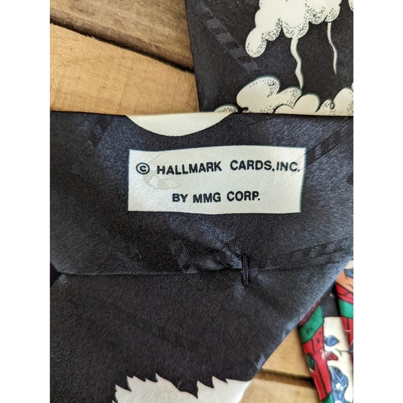 Vtg Hallmark Cards Yule Tie Greetings Hot Tub Santa Reindeer - Picture 7 of 7